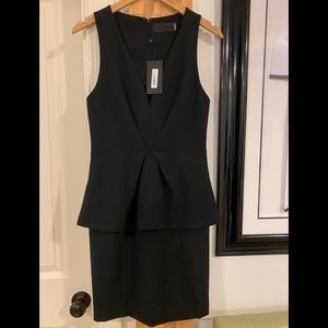 Blaque Peplum Dress Black size S  - NWT - cocktail dress. Ideal for the Holidays